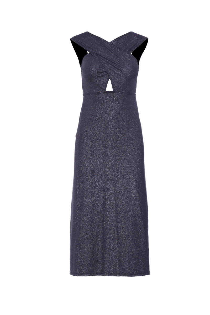 navy blue and coral dress Spring & Summer Must-Have: Little Navy Dress -- bows & sequins