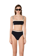 GEMMA BIKINI TOP HAND EMBROIDERED