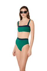 CLEO BIKINI BOTTOM HAND EMBROIDERED RECYCLED