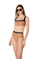 GEMMA BIKINI TOP HAND EMBROIDERED
