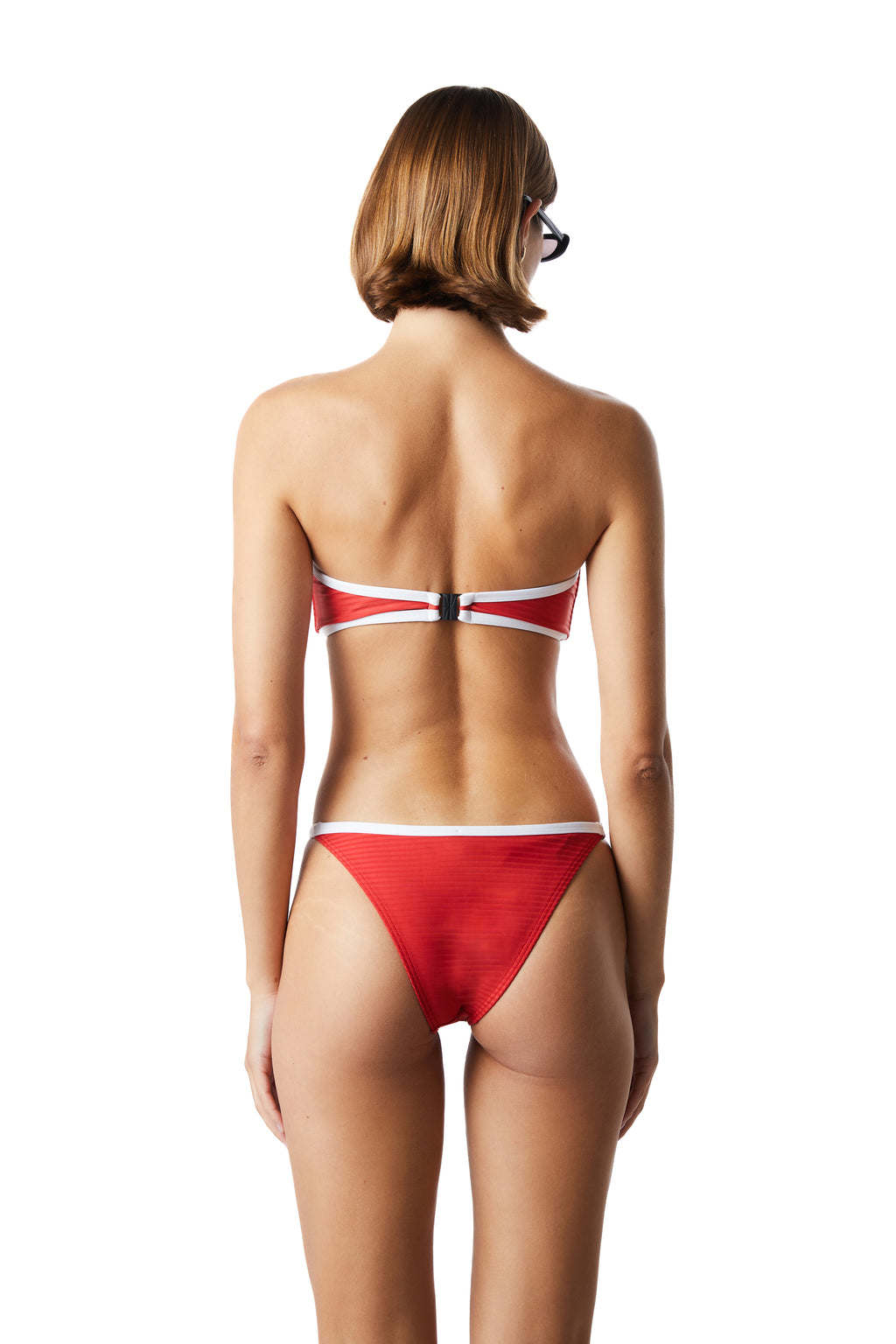 REEF BIKINI BOTTOM STRIPE EMBOSS – Kiohne - Main Image