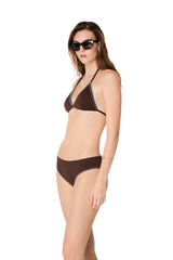 OCEAN BIKINI TOP HAND EMBROIDERED