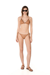 OCEAN BIKINI TOP HAND EMBROIDERED