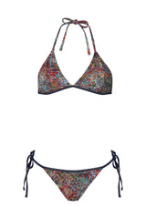 ZOE PRINTED BIKINI BOTTOM