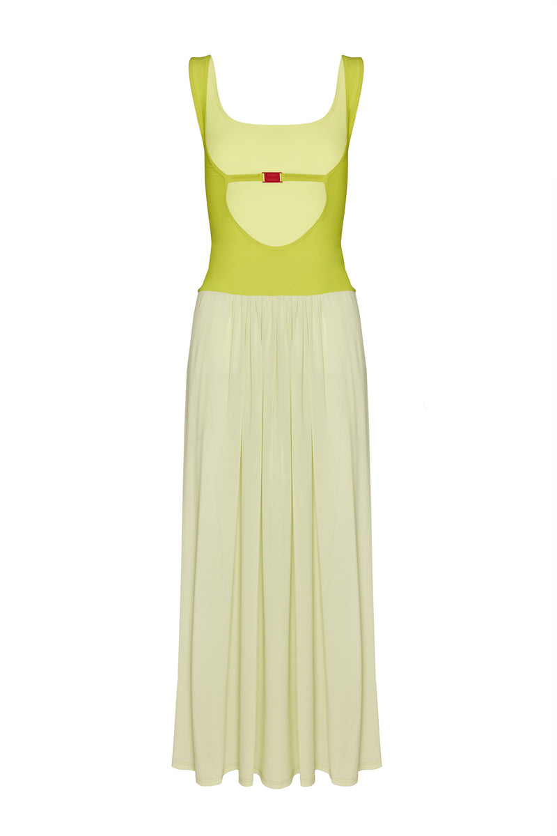 SALT DRESS LIME GREEN