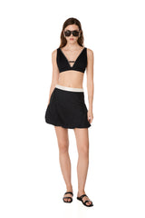 ZAIRA MINI SKIRT BLACK