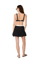 ZAIRA MINI SKIRT BLACK